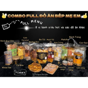 Combo Full Các Món Ăn Vặt Bếp Mẹ Em cực ngon , ăn cực cuốn