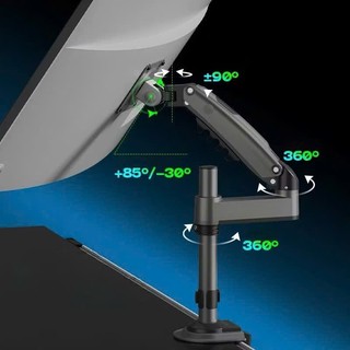 Giá Treo Màn Hình Máy Tính - ARM - NB H100 (17'' - 30''Inch) - Hàng Chính hãng