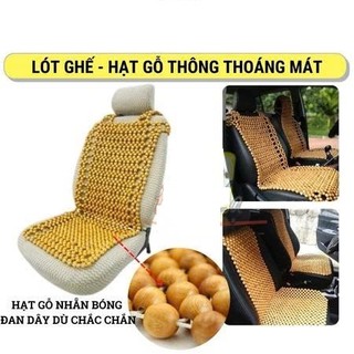 Lót ghế Ô TÔ hạt gỗ thông cao cấp cho mọi dòng xe
