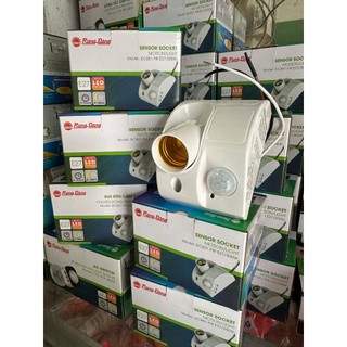 (Hỏa Tốc 4H) Đui đèn cảm biến Rạng Đông Tích Hợp Cảm Biến Chuyển Động Và Cảm Biến Ánh Sáng