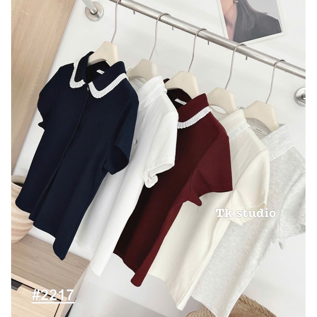 [𝑯𝒂 𝑨𝒏𝒉] Áo Polo Cộc Bèo Cổ QCL1