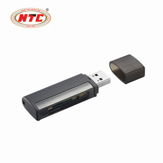 Đầu đọc thẻ 3.1 SSK SCRM400 nhỏ gọn - đọc thẻ TF/SD (Đen) - Phụ Kiện Nhất Tín