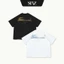 Áo Thun Boxy SNAZZY Unisex Nam Nữ Chất Liệu Cotton Chính Hãng - FADED LOGO