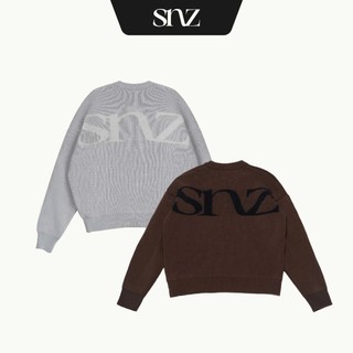 Áo Sweater Boxy SNAZZY Unisex Chất Liệu Sợi Len Chính Hãng - KNIT