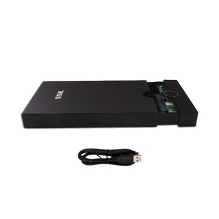 Box ổ cứng di động SSK SHE090 chuẩn 3.0 - thiết kế đơn giản gọn nhẹ (đen) - Phụ Kiện Nhất Tín