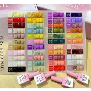 Sét sơn gel very good nail 60 màu hồng[CHÍNH HÃNG ] “tặng cặp base Top + bảng màu ”