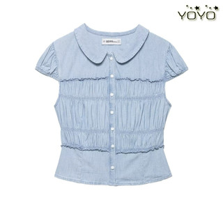Sét áo xanh + quần đùi chấm bi nâu(có tách lẻ)