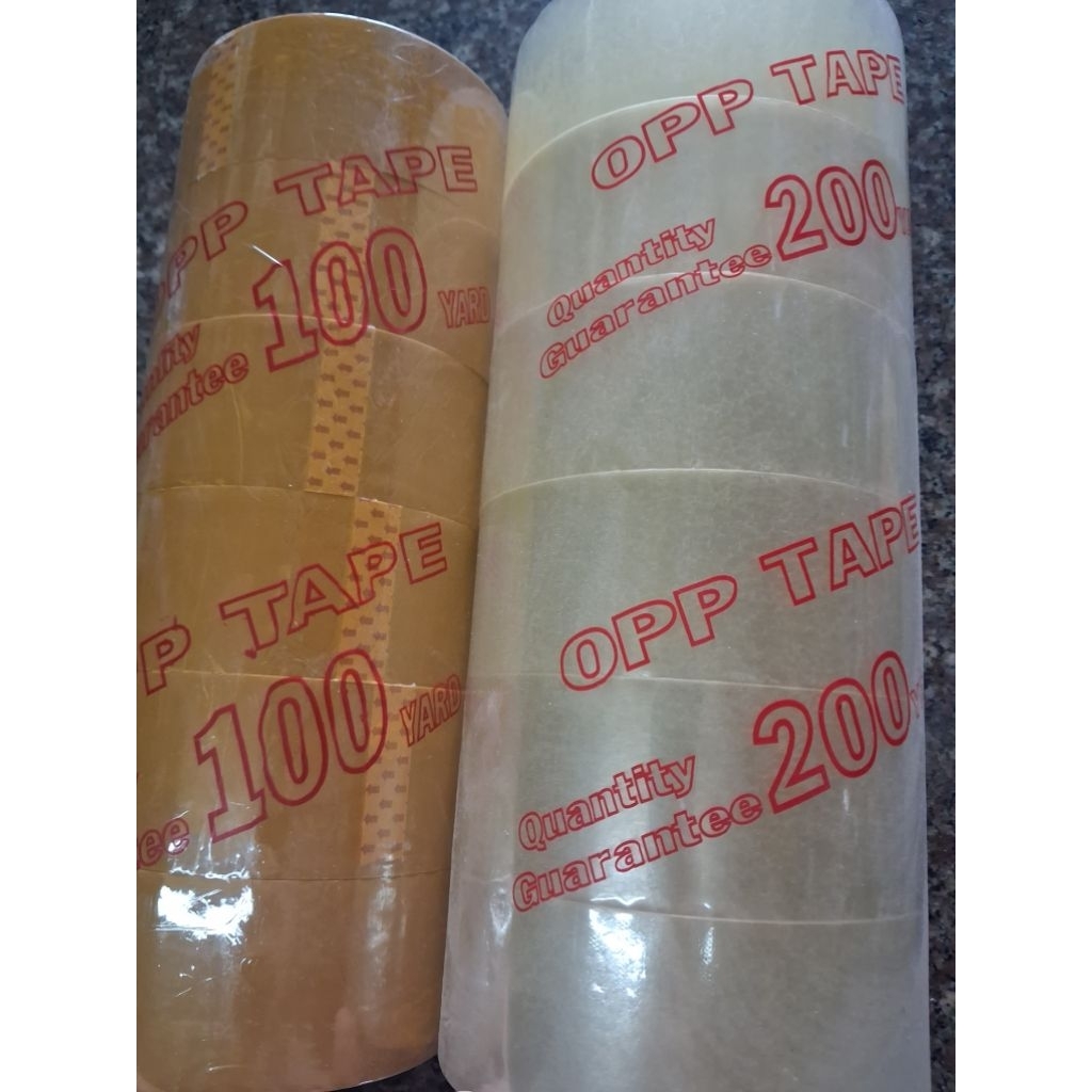 Băng keo dán thùng, keo giấy yard 100, yard 200 các loại