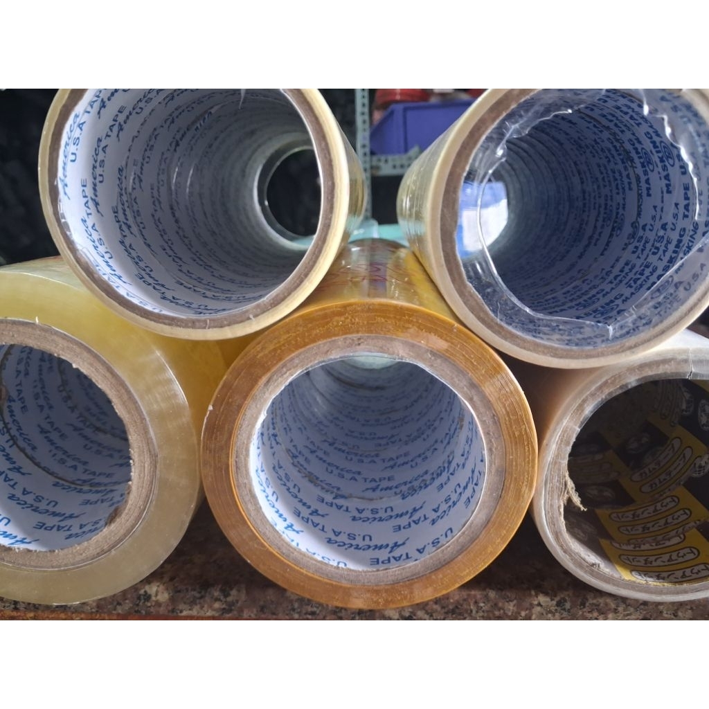 Băng keo dán thùng, keo giấy yard 100, yard 200 các loại