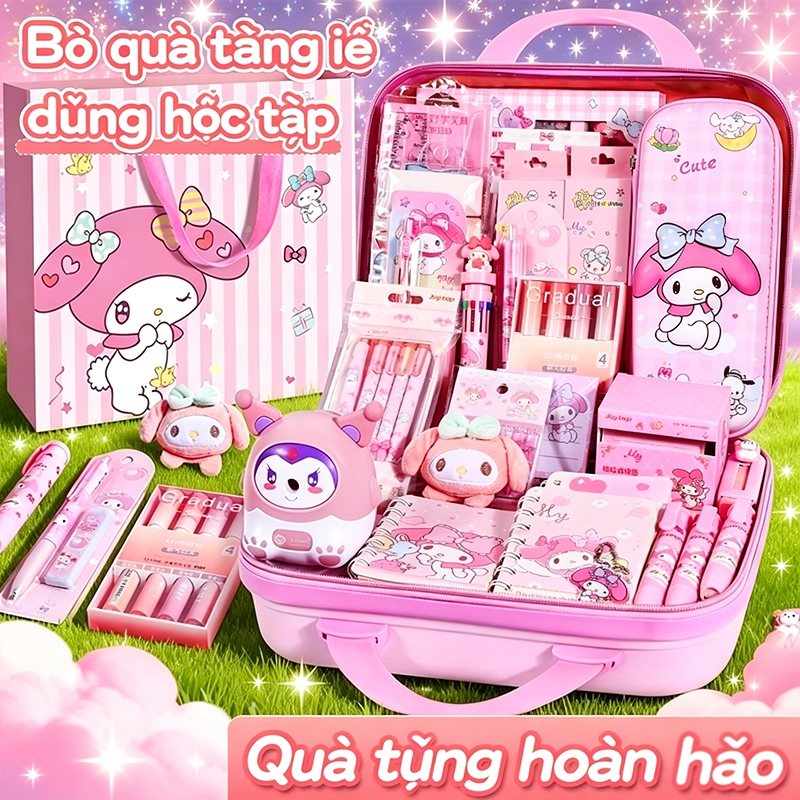 Bộ dụng cụ học tập giá cả phải chăng - Đa dạng mẫu mã, bán buôn hộp quà sinh nhật dịp Lễ 6/1