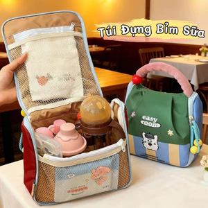 Túi Đựng Bình Sữa Cho Bé Cao Cấp Easy Room, Túi Chống Thấm Nước, Tiện Lợi Khi Đi Ra Ngoài