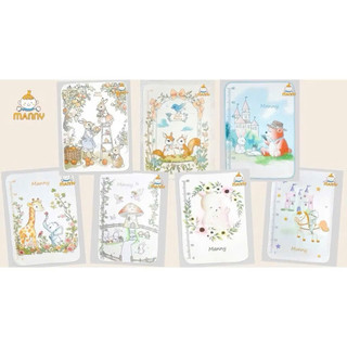 Lót chống thấm, lót tè 4D MANNY chính hãng có thước đo chiều cao cho bé