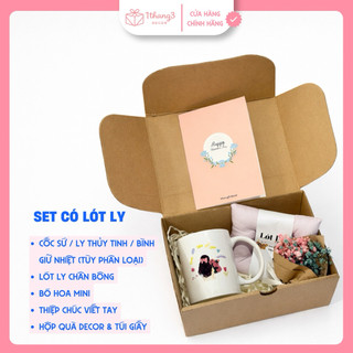 Set Quà Tặng Cốc Sứ Nữ – Hộp Quà Ý Nghĩa (20/10 & 8/3)