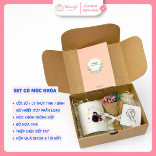 Set Quà Tặng Cốc Sứ Nữ – Hộp Quà Ý Nghĩa (20/10 & 8/3)