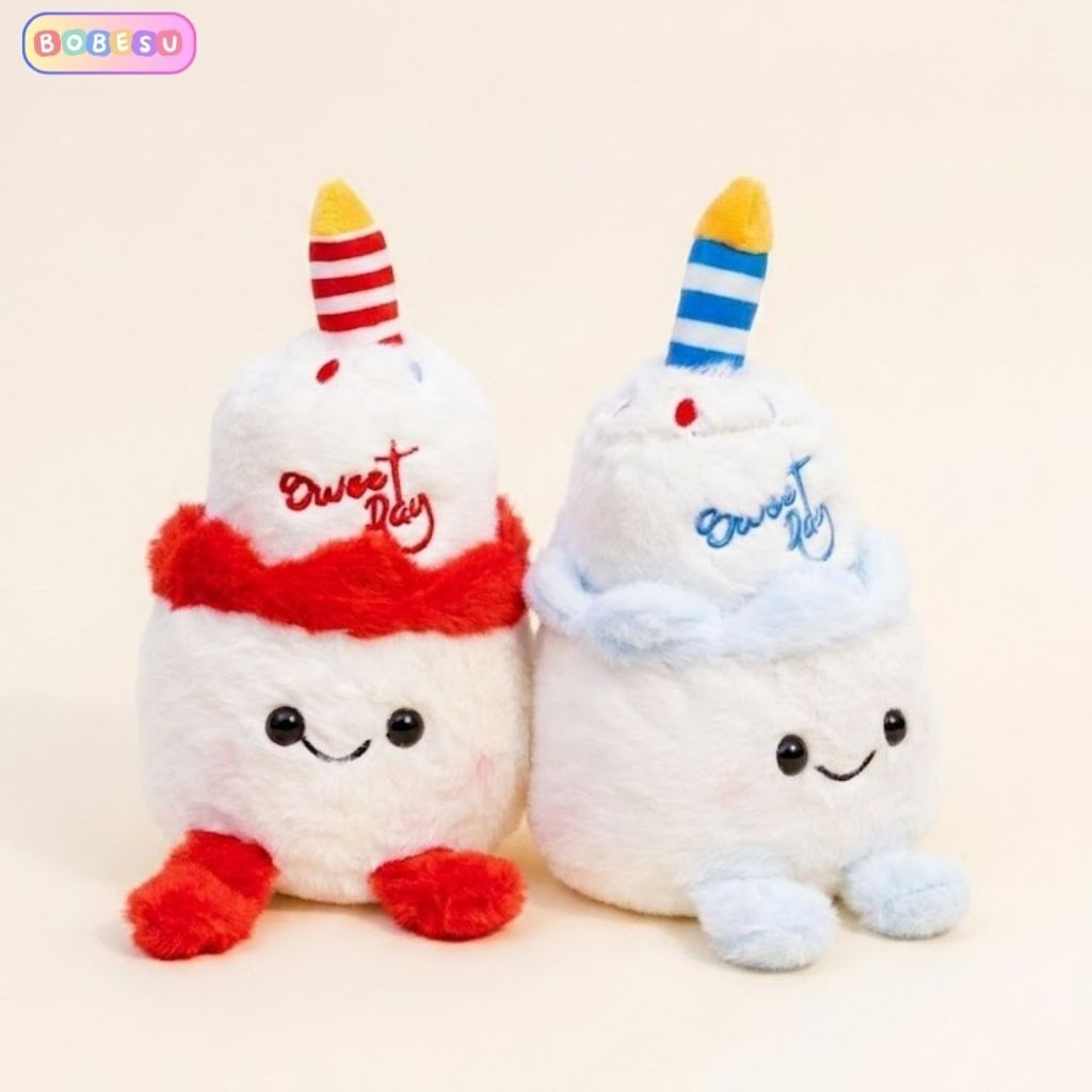 Gấu Bông Bánh Kem Sinh Nhật Mặt Cười Mini Làm Quà Tặng Sinh Nhật. Decor Cho Bé,bạn Gái