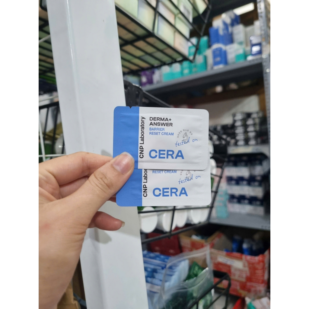 Kem dưỡng da phục hồi da CNP Laboratory CERA Derma Answer Barrier Reset 1ml