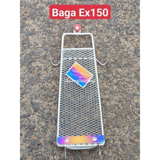 BAGA LƯỚI INOX TEM TAKEGAWA TITAN CHO EXCITER 150 – CHẤT CHƠI, CỨNG CÁP, SIÊU BỀN caoduongracing