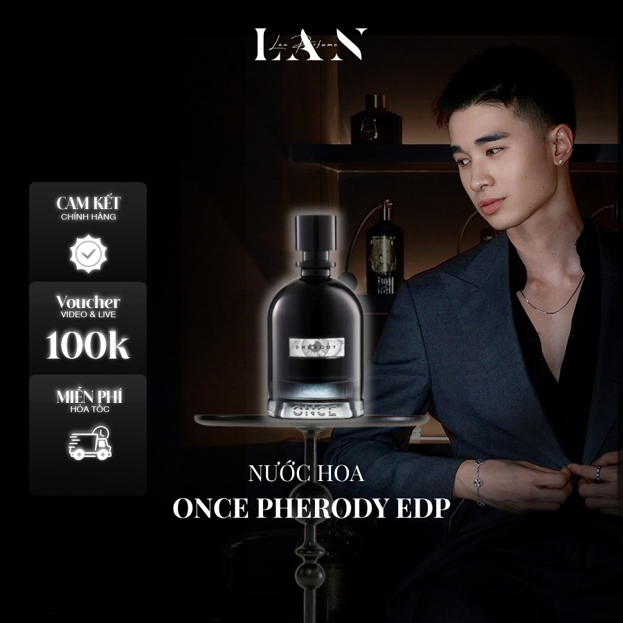 [LAN] Nước Hoa Unisex Once Pherody EDP 30ml/100ml Fullbox