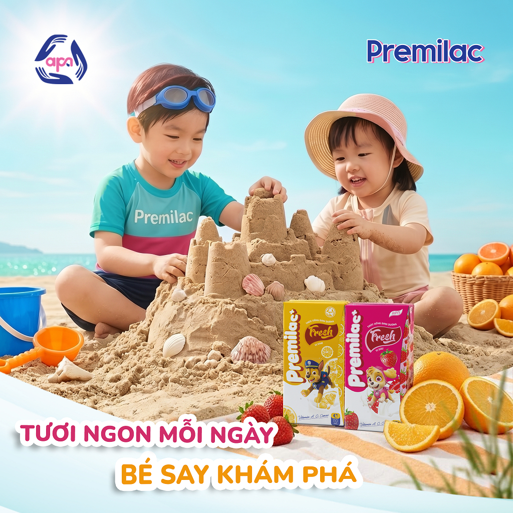 Sữa dinh dưỡng pha sẵn Premilac Fresh vị Cam 110ml