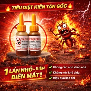 Combo 10 Lọ Thuốc Diệt Kiến Gián Tận Gốc Sinh Học An Toàn, Hiệu Qủa