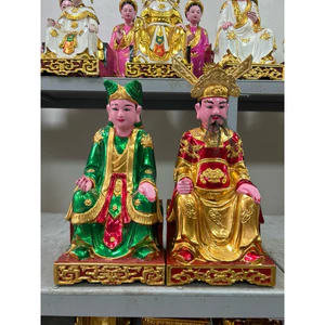 Tượng Sơn Trang - Trần triều (Tượng bó thổ)