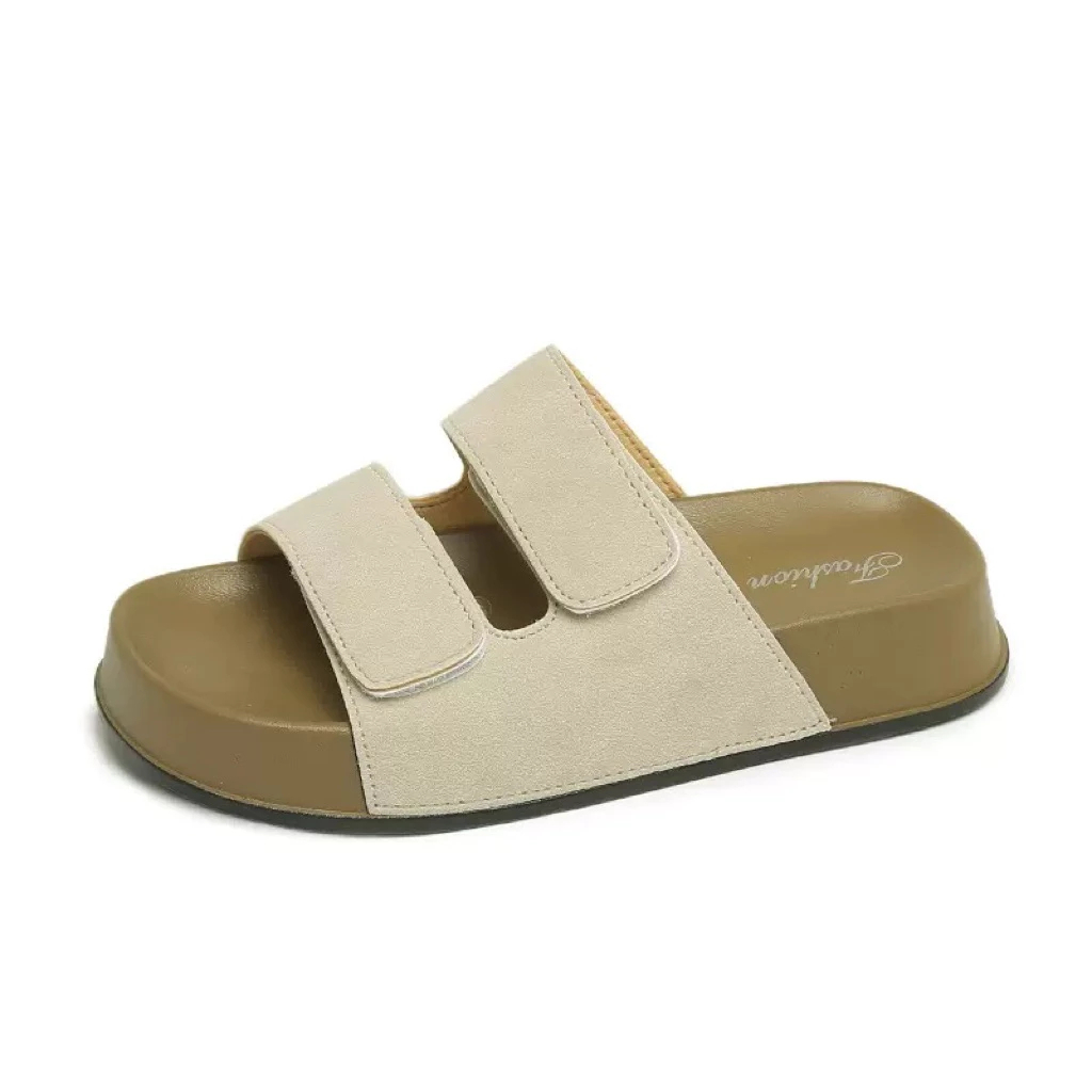 Dép Sandal Nữ Quai Ngang BBA Dán Da PU Đế 3cm Êm Nhẹ, Dép Nữ Basic Dễ Phối Đồ Hot Trend Hè 2026 | Tiệm giày Quỳnh Anh