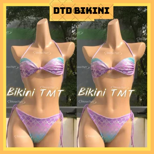 Bikini DTD áo tắm hai mảnh bản ngang khút quần siêu lọt cao cấp