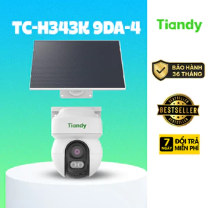 Camera 4G Tiandy TC-H343K 9DA-4 4MP quay quét PT, ghi hình màu ban đêm CHÍNH HÃNG