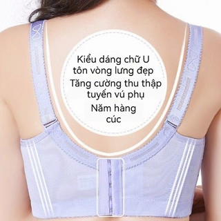 Áo lót không gọng định hình, nâng ngực giảm nhỏ vòng 1 - Hàng size lớn cho quý cô đầy đặn