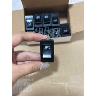 Công tắc đèn sương mù 2 chân bé dùng cho ô tô và xe tải.D