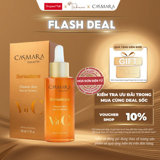 Seurm Vitamin C tăng sinh collagen giúp săn chắc và sáng da Casmara VitC Sensations Vitamin Shot