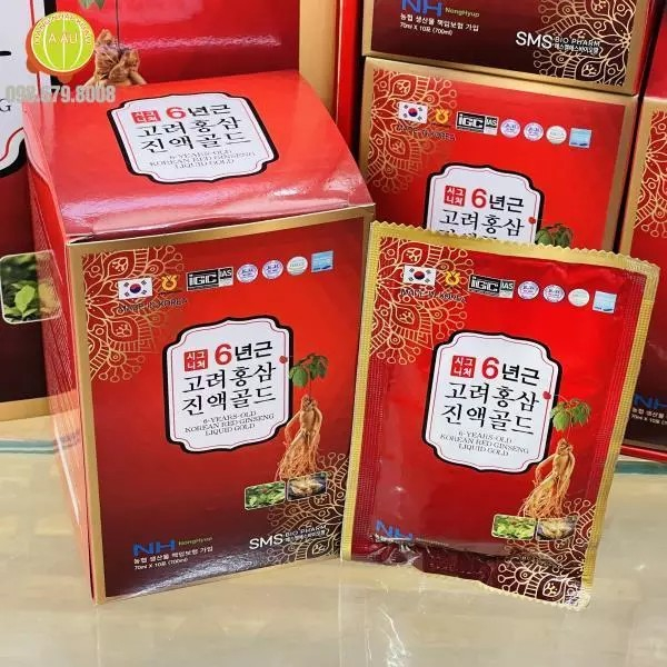 ✨ TINH CHẤT HỒNG SÂM 6 NĂM TUỔI – NĂNG LƯỢNG TỪ THIÊN NHIÊN