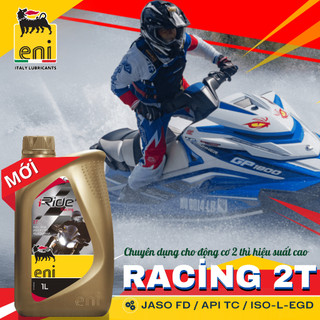 (Nhập khẩu Ý) Nhớt 2 thì Eni I Ride Racing 2T, tem 3 lớp