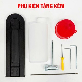 Máy cưa xích xăng Workfix WF-CX1202PRO Công suất 900w Động cơ 25.4cc lõi đồng 2 thì - MÁy cưa chạy xăng Workfix