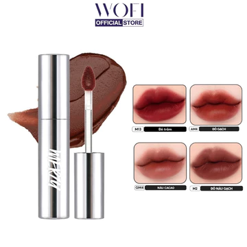 Son Kem Mịn Lì Merzy The Glam Mellow Tint 4g Mềm Mịn Môi Bền Màu - Vỏ Bạc