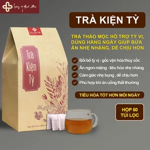 Trà Kiện Tỳ - 10 vị thảo mộc giúp Ăn Dễ Tiêu, Đỡ Đầy Bụng, Hỗ trợ chuyển hóa và hấp thu tốt hơn
