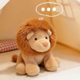 Gấu Nhồi Bông Sư Tử Bờm Dài Đáng Yêu Quà Tặng Sinh Nhật Làm Đồ Chơi, Gấu Ôm Cho Bé