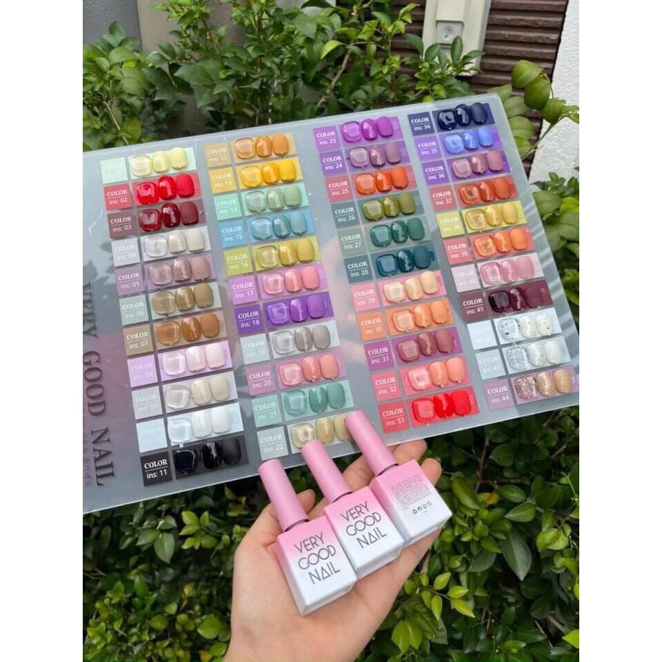 Set Sơn Gel Very Good 44 Màu Full Bảng – Sơn Nail Chuẩn Salon, Lên Màu Chuẩn, Bóng Đẹp, Đa Dạng Tone