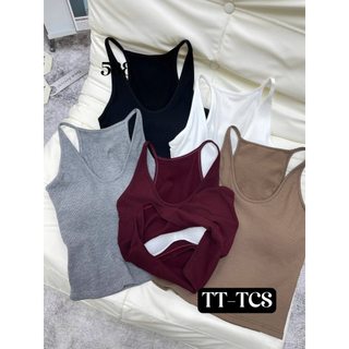 Áo bra tăm cổ yếm đệm co giãn