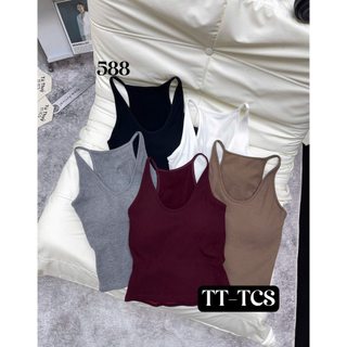 Áo bra tăm cổ yếm đệm co giãn