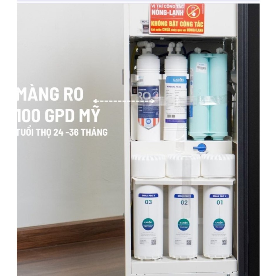 Bộ 11 lõi lọc nước Karofi dùng cho máy lọc nước RO Model KAH-D15, KAD-R38S, KAD-X68,D66S, X58...