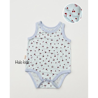Body chip ba lỗ sát nách 100% cotton  mềm mát cho bé trai bé gái.