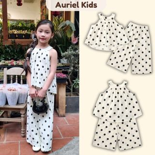[BST ĐỒ BỘ 2026] Đồ Bộ Bé Gái,Đồ Bộ Chấm Bi Hot Trend Chất Liệu Cotton Mềm Mại Nhẹ Nhàng