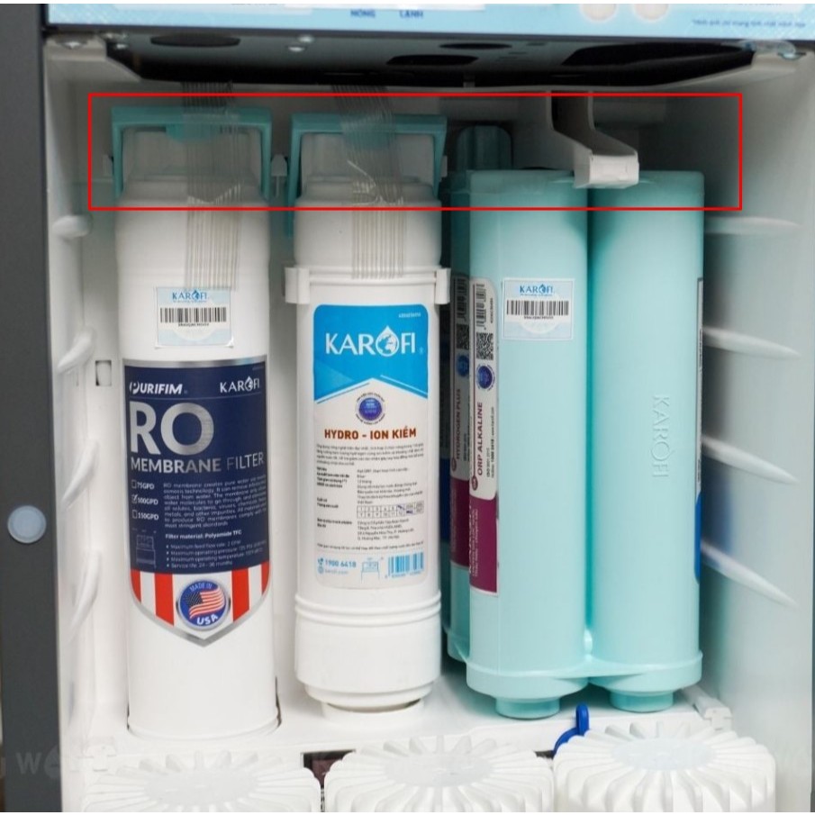 Combo 11 Lõi Lọc Nước Karofi (Mới Nhất) Sử Dụng Smax Pro V, RO Mỹ, Hydrogen-ion và Bộ HP 6.2 Ion Kiềm- Chính hãng