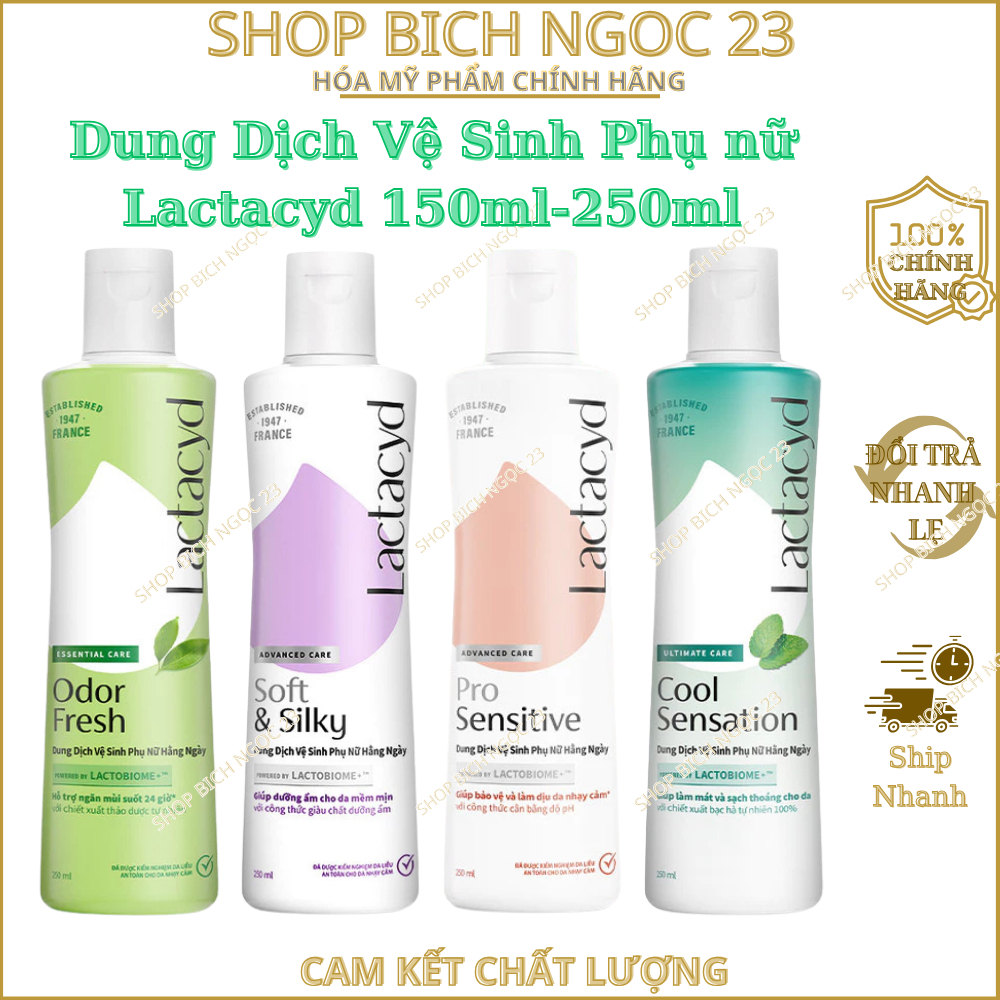 Dung Dịch Vệ Sinh Phụ nữ Lactacyd ngăn mùi 150ML / 250ML