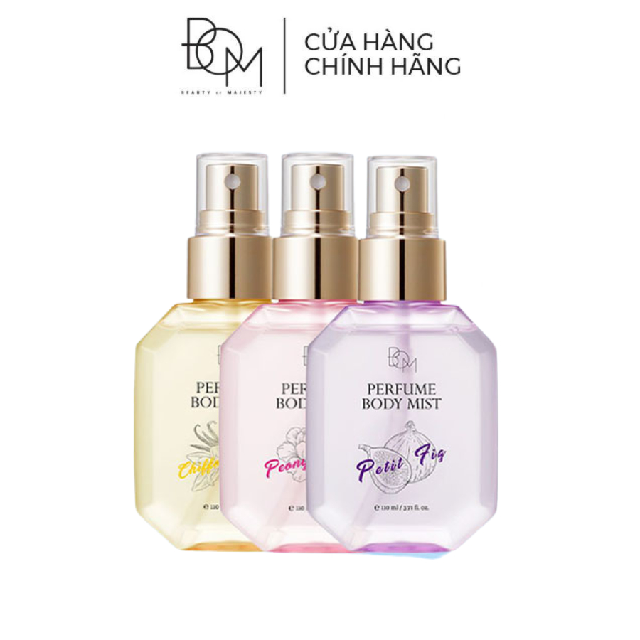 Xịt Thơm Hương Nước Hoa BOM Perfume Body Mist - 110ml