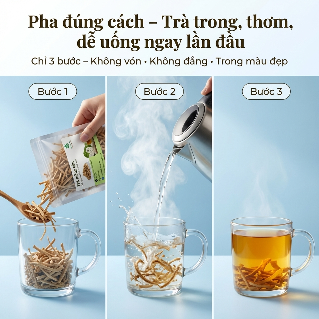 Thiết kế của Trà Thảo Mộc Tiêu Chuẩn