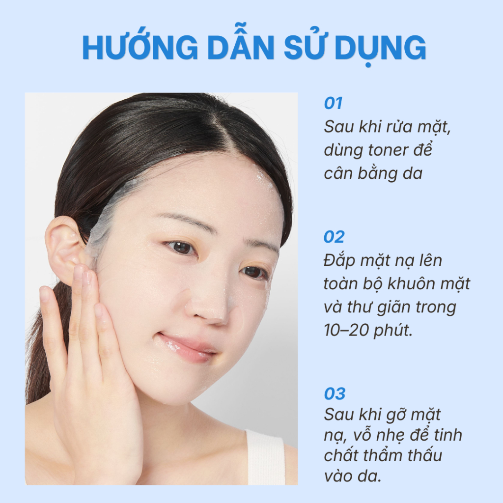 Combo 20 Miếng Mặt Nạ B5 Whitening Mask Chính Hãng - 5 Phiên Bản Cho Da (25g x 20)