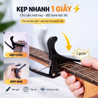 Capo đàn guitar - Capo guitar giá rẻ - bền - chắc chắn - không rè