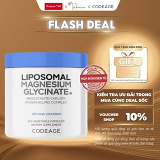 Thực Phẩm Bảo Vệ Sức Khỏe Codeage Liposomal Magnesium 240 Viên